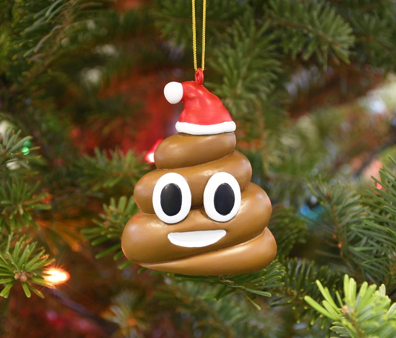 Tree Buddees Poopy Christmas Funny Poop Gag Gift Ornaments - Image 3